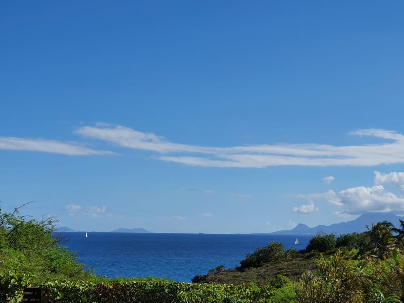 photo 5 Location entre particuliers Sainte Anne (Guadeloupe) villa   Vue de la terrasse
