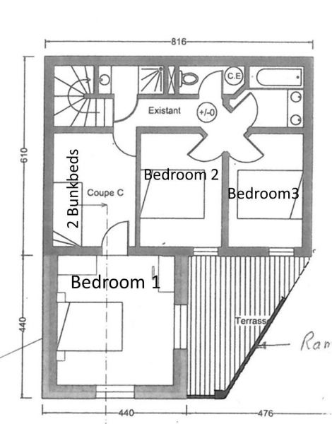 photo 29 Location entre particuliers Oz en Oisans chalet Rhne-Alpes Isre Plan de la location