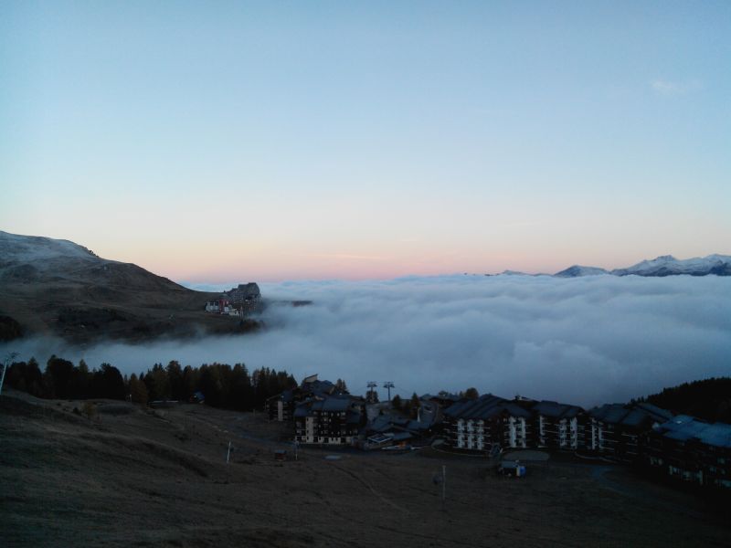 photo 4 Location entre particuliers La Plagne studio Rhne-Alpes Savoie Vue du balcon