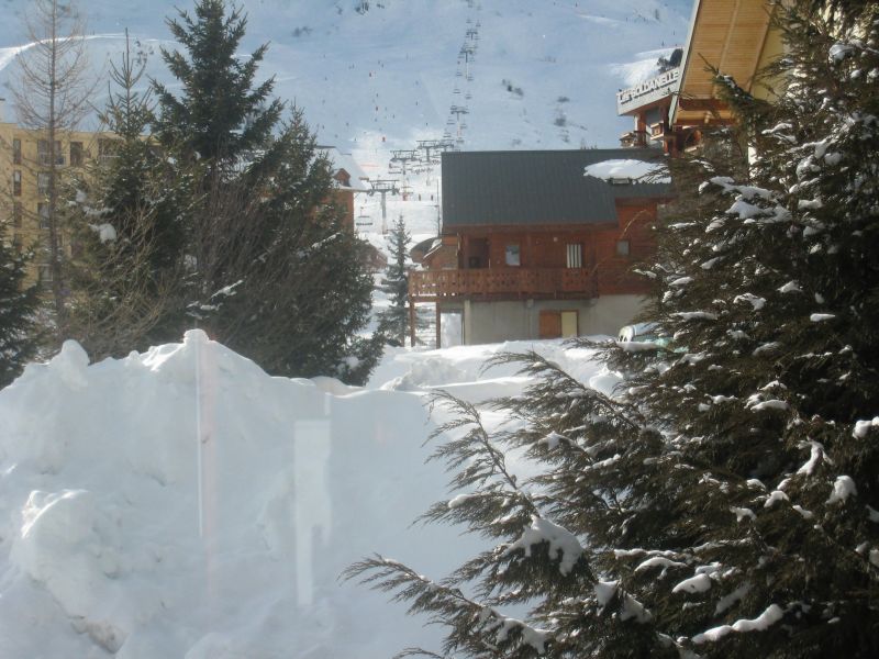 photo 15 Location entre particuliers La Toussuire chalet Rhne-Alpes Savoie Vue de la terrasse