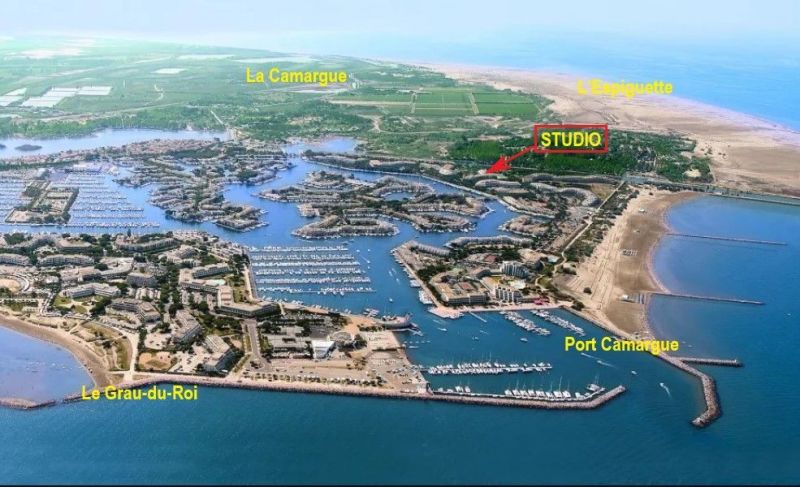 photo 25 Location entre particuliers Port Camargue studio Languedoc-Roussillon Gard Plan de la location