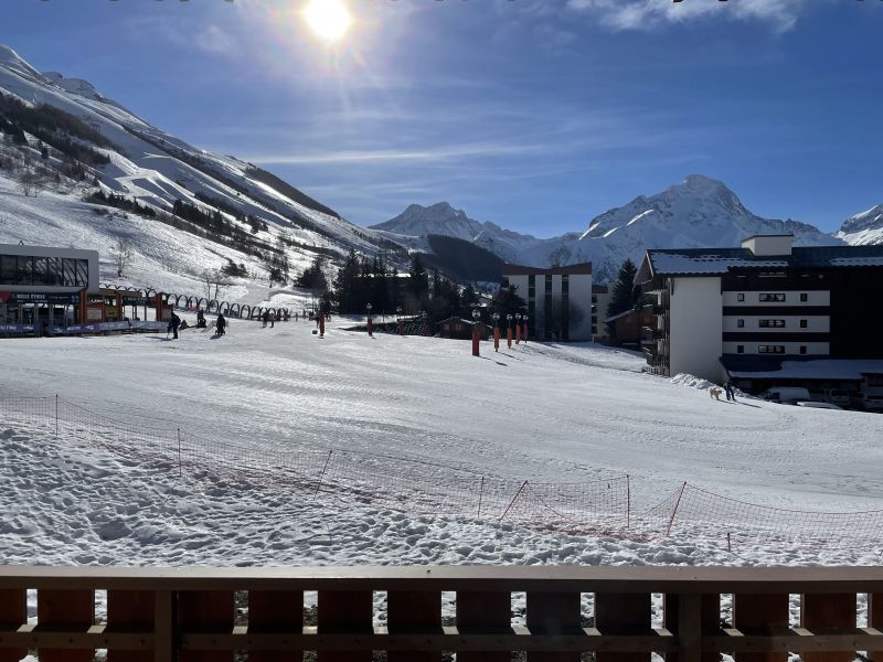 photo 4 Location entre particuliers Les 2 Alpes studio Rhne-Alpes Isre Vue de la terrasse