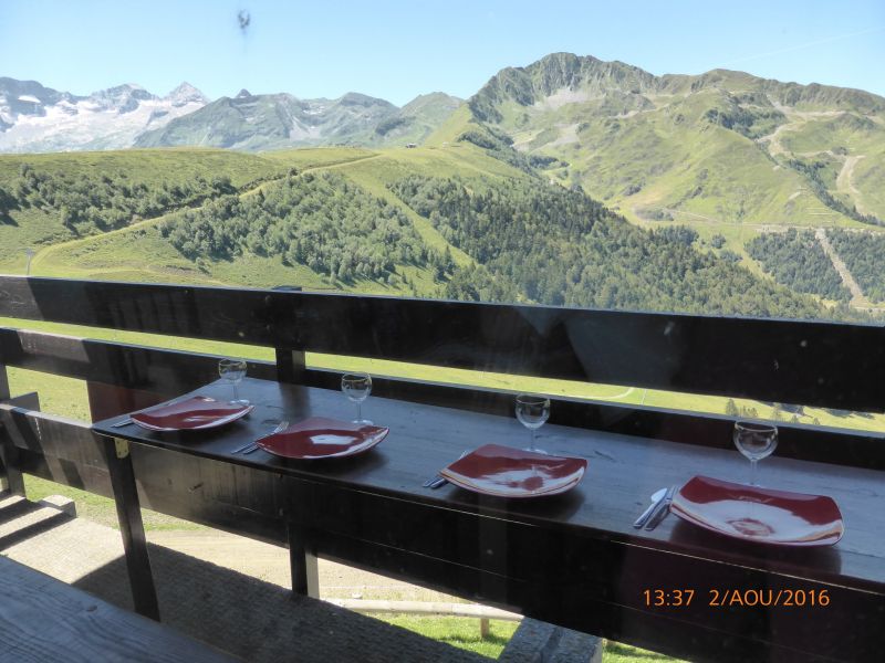 photo 4 Location entre particuliers Luchon Superbagneres studio Midi-Pyrnes Haute Garonne Vue du balcon