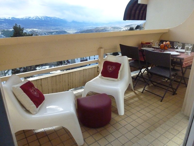 photo 7 Location entre particuliers Font Romeu appartement Languedoc-Roussillon Pyrnes-Orientales Vue du balcon