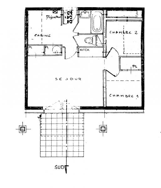 photo 24 Location entre particuliers Les Contamines Montjoie appartement Rhne-Alpes Haute-Savoie Plan de la location