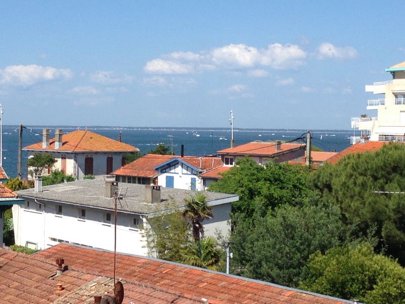 photo 0 Location entre particuliers Arcachon appartement Aquitaine Gironde Vue de la terrasse