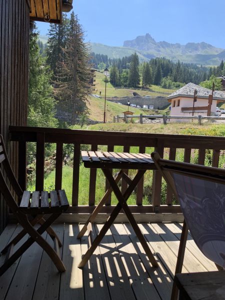 photo 20 Location entre particuliers Valmorel appartement Rhne-Alpes Savoie Vue du balcon