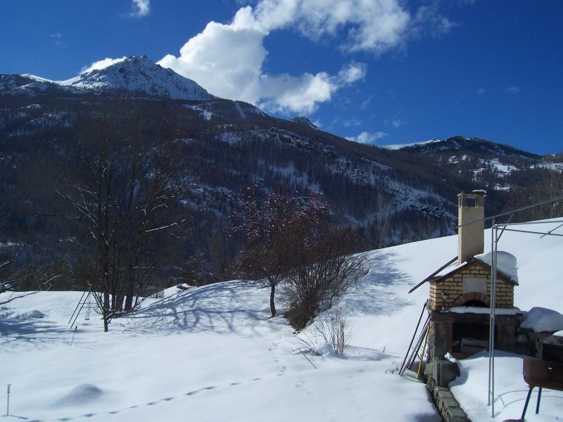 photo 8 Location entre particuliers Serre Chevalier gite Provence-Alpes-Cte d'Azur Hautes-Alpes Vue de la terrasse