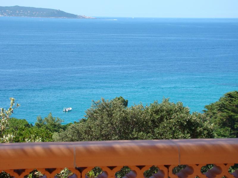 photo 4 Location entre particuliers Propriano villa Corse Corse du Sud Vue de la terrasse
