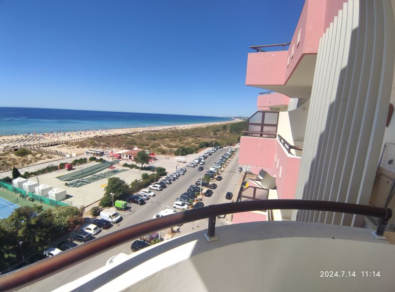 photo 9 Location entre particuliers Monte Gordo appartement Algarve  Vue du balcon