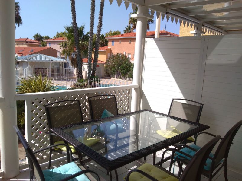 photo 10 Location entre particuliers Cap d'Agde appartement Languedoc-Roussillon Hrault Terrasse