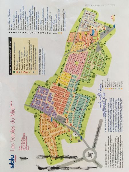 photo 3 Location entre particuliers Valras-Plage mobilhome Languedoc-Roussillon Hrault Plan de la location