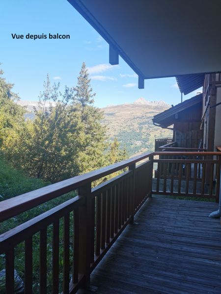 photo 2 Location entre particuliers La Plagne appartement Rhne-Alpes Savoie Vue de la terrasse