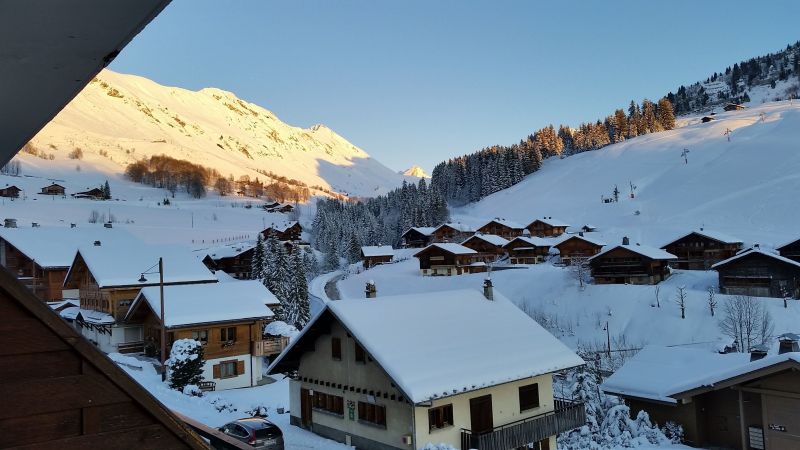 photo 12 Location entre particuliers Le Grand Bornand appartement Rhne-Alpes Haute-Savoie Vue du balcon