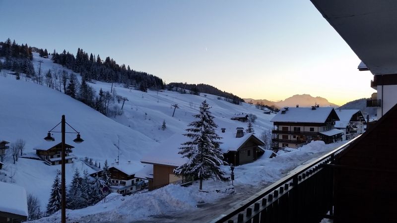 photo 14 Location entre particuliers Le Grand Bornand appartement Rhne-Alpes Haute-Savoie Vue du balcon