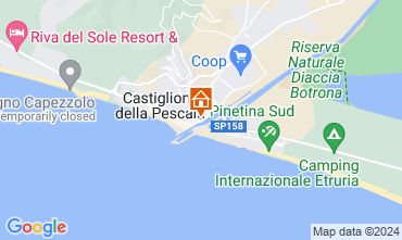 Carte Castiglione della Pescaia Appartement 59949