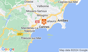 Carte Cannes Appartement 128748