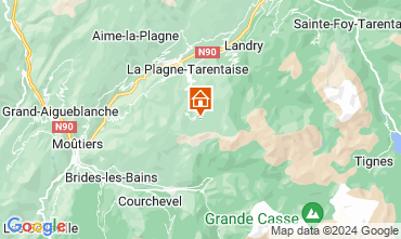 Carte La Plagne Studio 2176