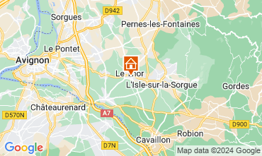 Carte Isle sur la Sorgue Maison 128986