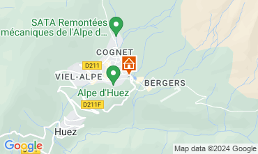 Carte Alpe d'Huez Studio 49666