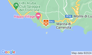 Carte Marina di Camerota Villa 128956