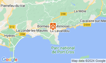 Carte Bormes Les Mimosas Maison 125314