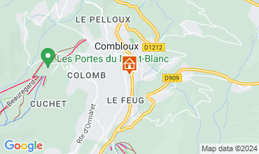 Carte Combloux Chalet 896