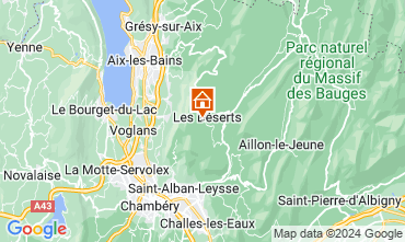 Carte La Fclaz Chalet 65968