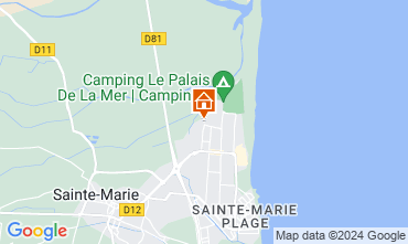 Carte Sainte Marie la Mer Villa 9262