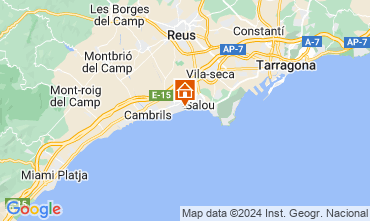 Carte Cambrils Appartement 114030