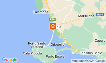 Carte Orbetello Villa 118931