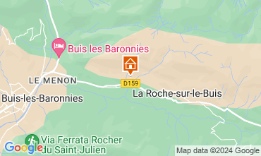 Carte Buis les Baronnies Gite 119474