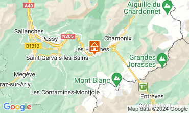 Carte Les Houches Chalet 1412