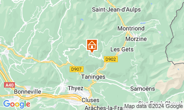 Carte Praz de Lys Sommand Chalet 128129