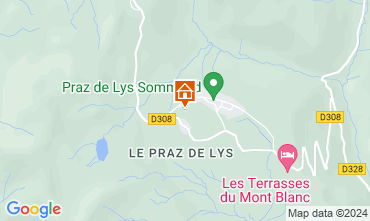 Carte Praz de Lys Sommand Chalet 128129