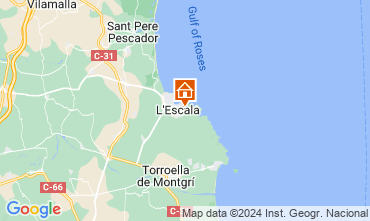 Carte L'Escala Villa 123422