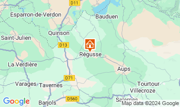 Carte Les Salles sur Verdon Maison 29581