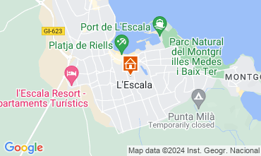 Carte L'Escala Villa 127465