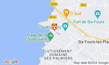 Carte Six Fours Les Plages Appartement 78756