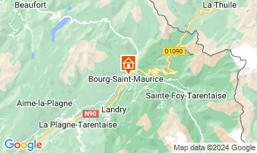 Carte Bourg saint Maurice Appartement 286