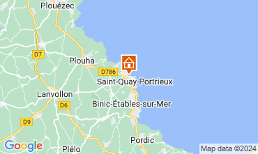 Carte Saint Quay Portrieux Villa 125300