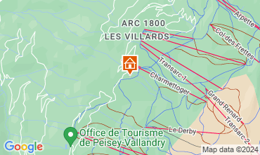 Carte Les Arcs Chalet 131