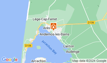 Carte Andernos les Bains Gite 81528