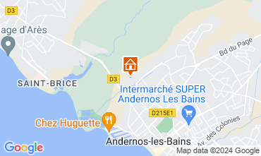 Carte Andernos les Bains Gite 81528