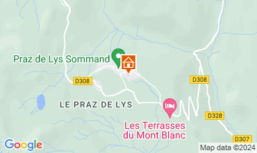 Carte Praz de Lys Sommand Appartement 122716