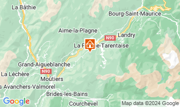 Carte La Plagne Chalet 27113