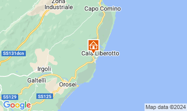 Carte Cala Liberotto Appartement 96082