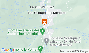 Carte Les Contamines Montjoie Chalet 107147