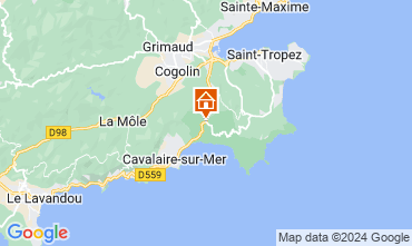 Carte La Croix Valmer Villa 62547