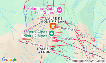 Carte Les 2 Alpes Appartement 1219